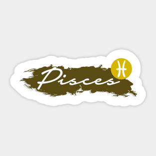 Pisces Horoscope Sticker